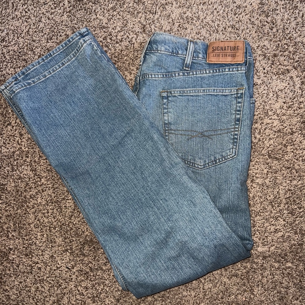 Levi's Blue Straight Jeans Classic Denim